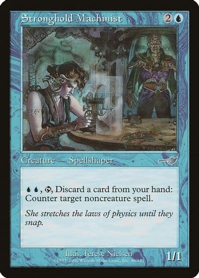 Stronghold Machinist Nemesis Magic card
