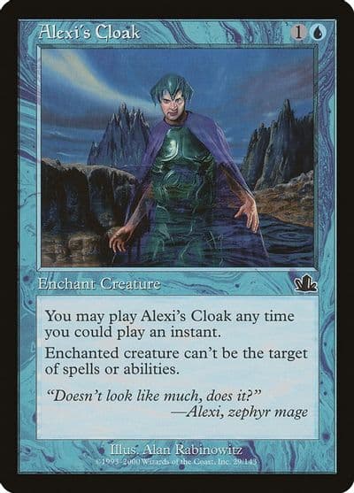 Alexis Cloak Prophecy Magic card