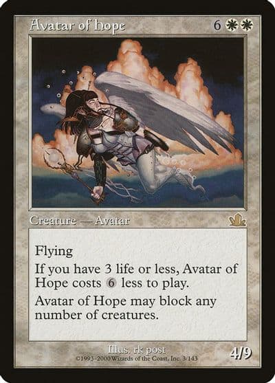 Avatar of Hope Prophecy Magic card