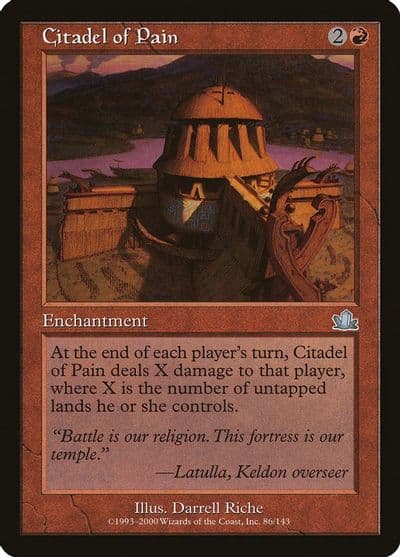 Citadel of Pain Prophecy Magic card