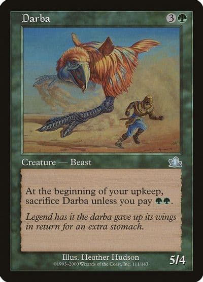 Darba Prophecy Magic card