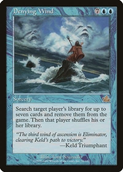 Denying Wind Prophecy Magic card
