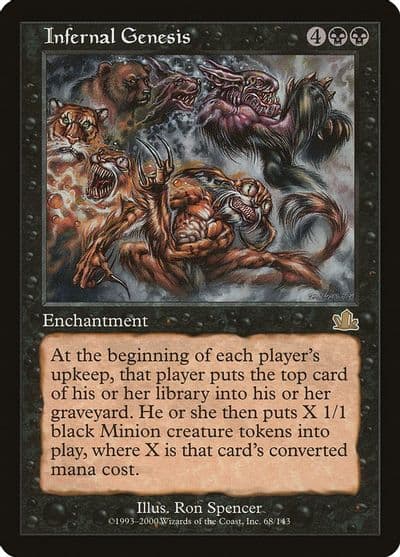 Infernal Genesis Prophecy Magic card