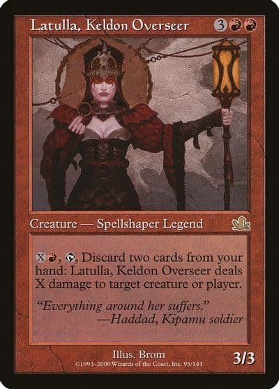 Latulla Keldon Overseer Prophecy Magic card