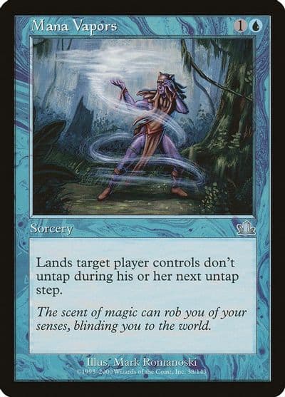 Mana Vapors Prophecy Magic card