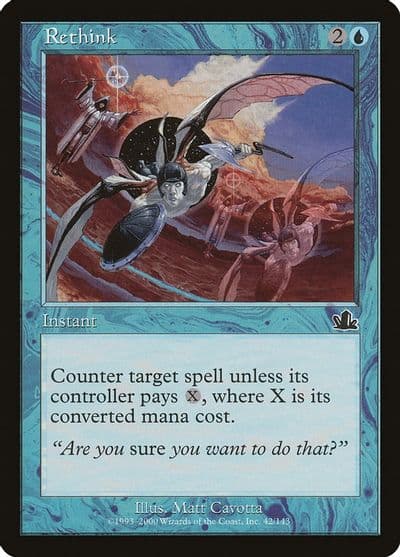 Rethink Prophecy Magic card