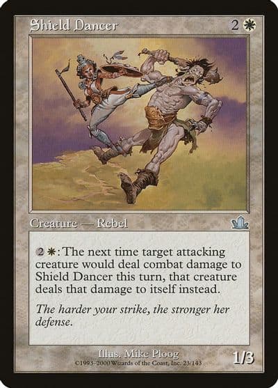 Shield Dancer Prophecy Magic card