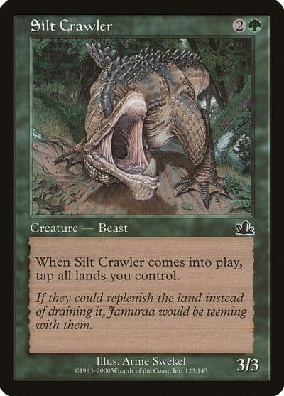 Silt Crawler Prophecy Magic card