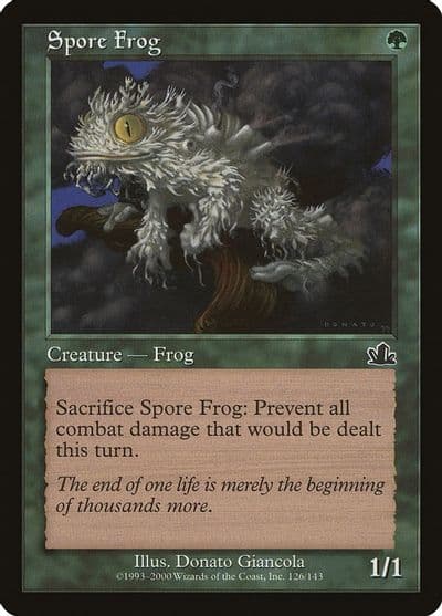 Spore Frog Prophecy Magic card