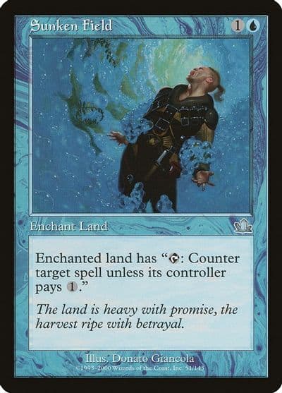 Sunken Field Prophecy Magic card