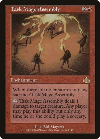 Task Mage Assembly Prophecy Magic card