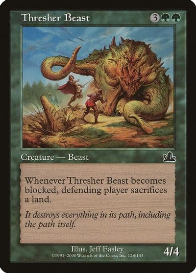 Thresher Beast Prophecy Magic card