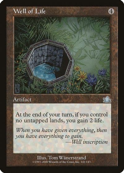 Well of Life Prophecy Magic card