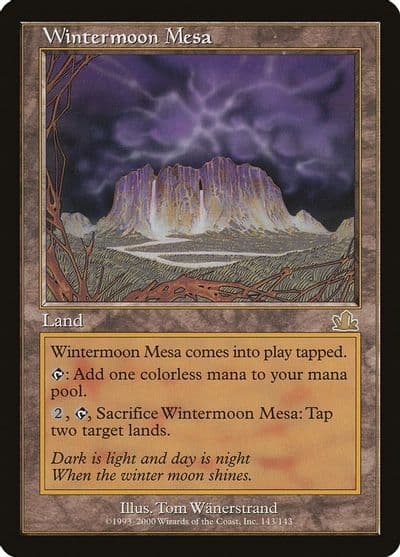 Wintermoon Mesa Prophecy Magic card