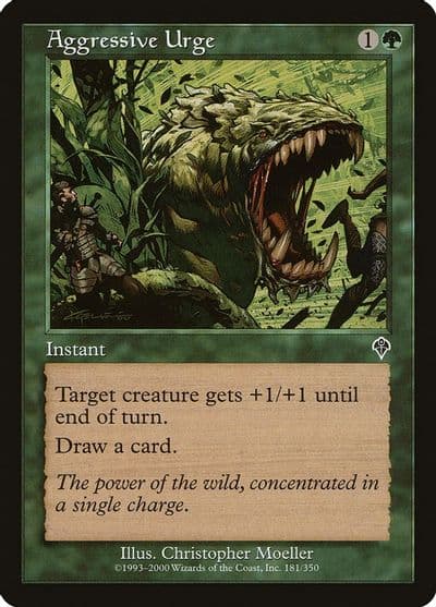 Aggressive Urge Invasion Magic card