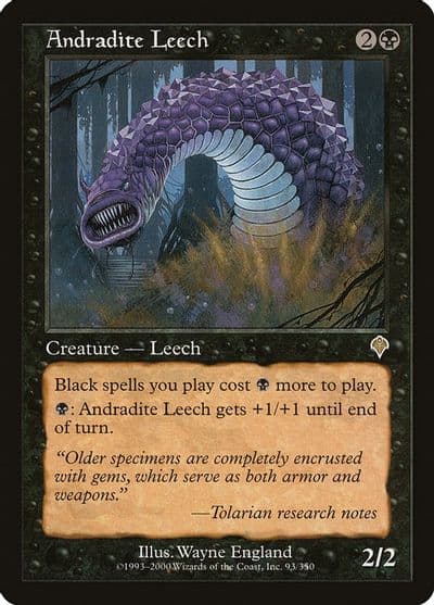 Andradite Leech Invasion Magic card