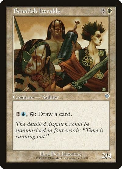 Benalish Heralds Invasion Magic card