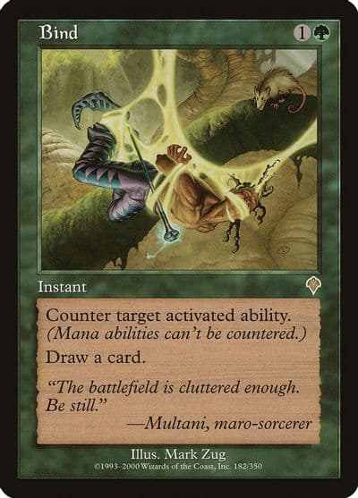 Bind Invasion Magic card
