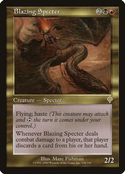 Blazing Specter Invasion Magic card