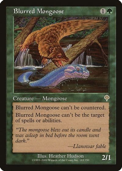 Blurred Mongoose Invasion Magic card
