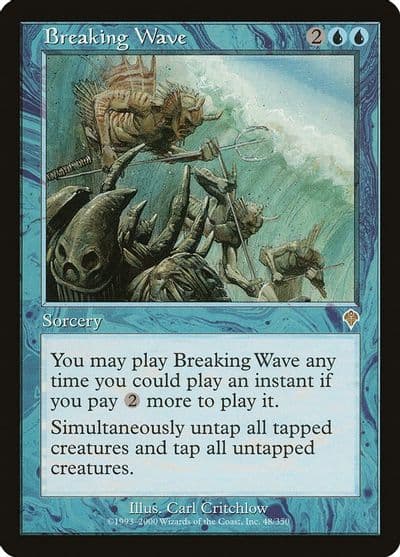 Breaking Wave Invasion Magic card