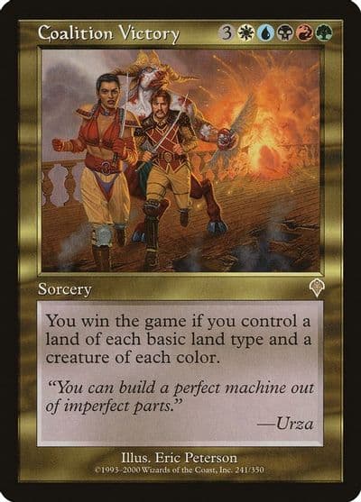 Coalition Victory Invasion Magic card