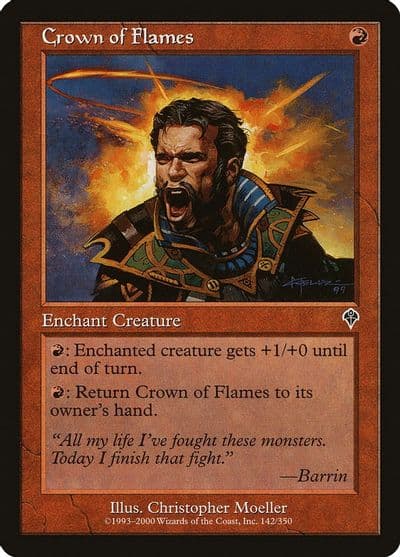 Crown of Flames Invasion Magic card