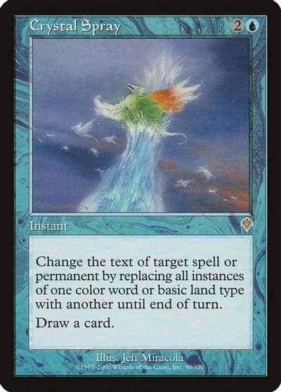 Crystal Spray Invasion Magic card