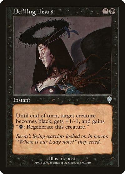 Defiling Tears Invasion Magic card