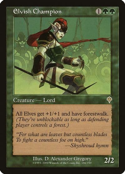 Elvish Champion Invasion Magic card