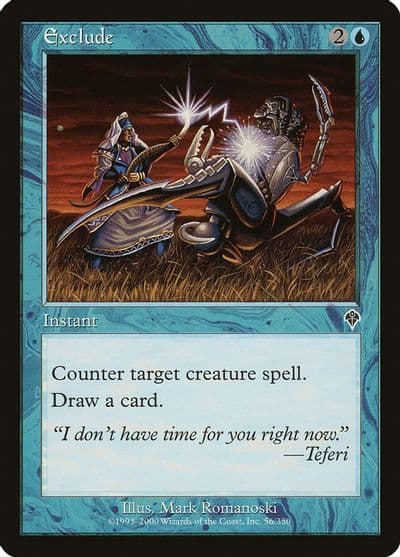 Exclude Invasion Magic card
