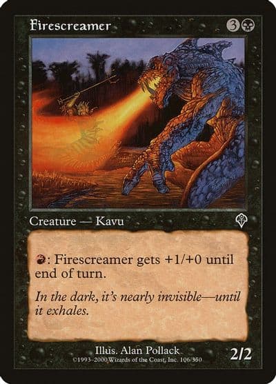 Firescreamer Invasion Magic card