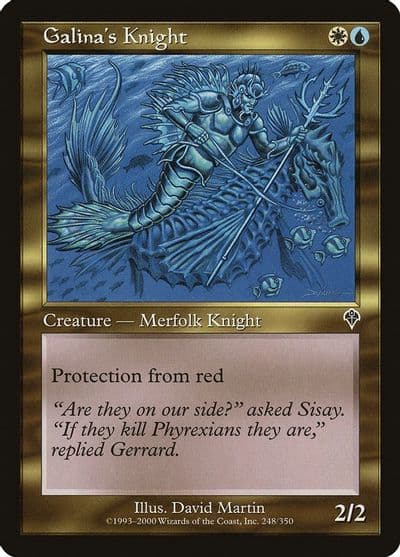Galinas Knight Invasion Magic card