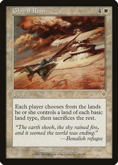 Global Ruin Invasion Magic card