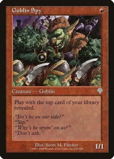 Goblin Spy Invasion Magic card