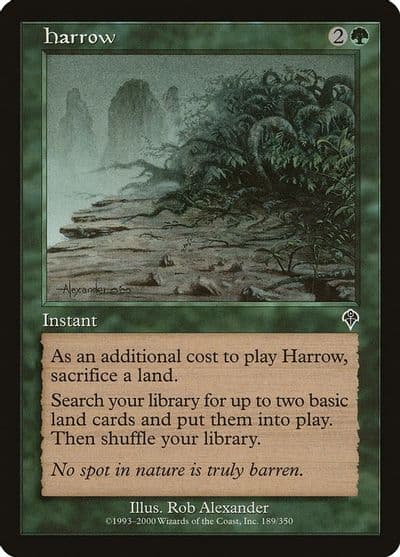 Harrow Invasion Magic card