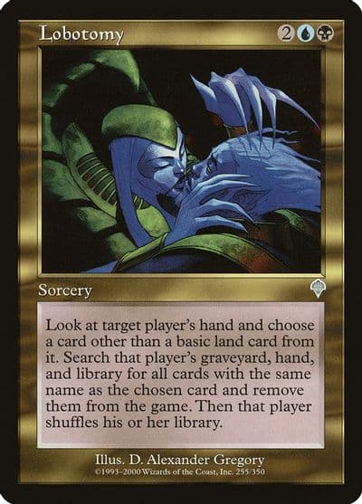 Lobotomy Invasion Magic card