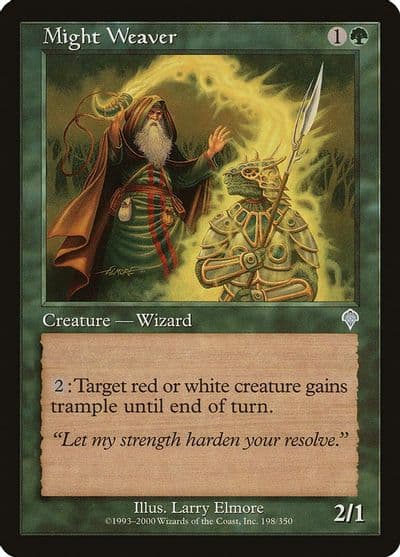 Might Weaver Invasion Magic card