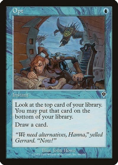 Opt Invasion Magic card
