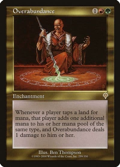 Overabundance Invasion Magic card
