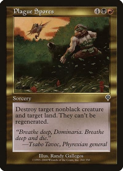 Plague Spores Invasion Magic card