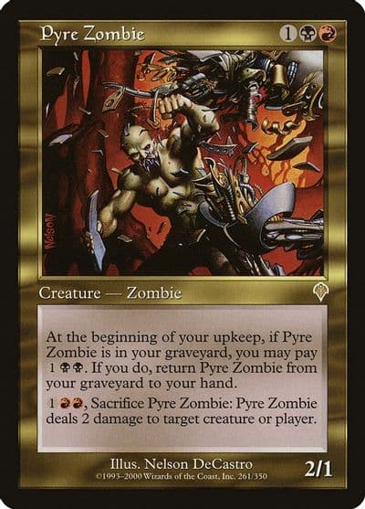 Pyre Zombie Invasion Magic card