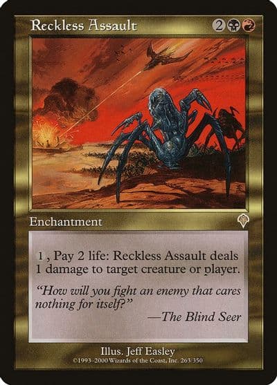 Reckless Assault Invasion Magic card