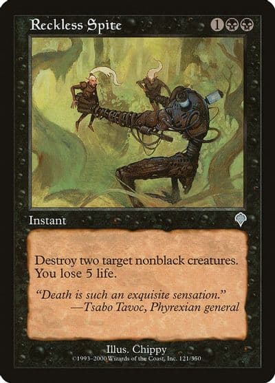 Reckless Spite Invasion Magic card