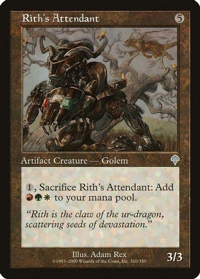 Riths Attendant Invasion Magic card