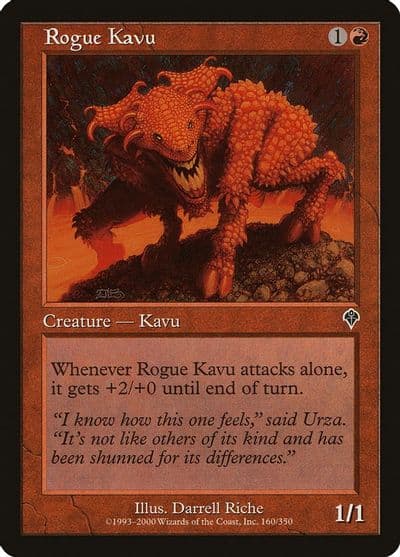 Rogue Kavu Invasion Magic card
