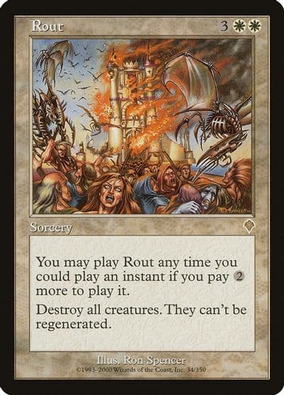 Rout Invasion Magic card
