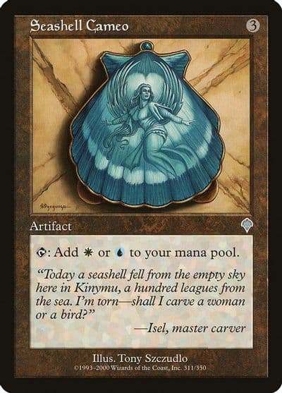 Seashell Cameo Invasion Magic card