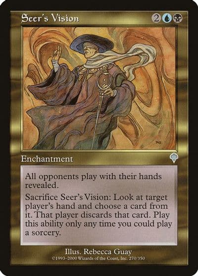 Seers Vision Invasion Magic card