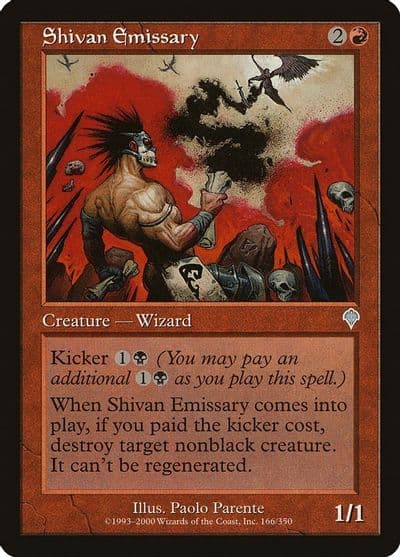 Shivan Emissary Invasion Magic card